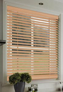 wooden blinds