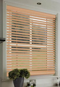 wooden blinds