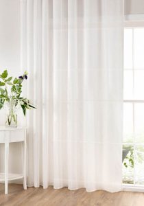 whites curtains