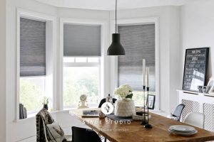 grey blackout blinds