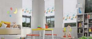 children's dinosaur roller blinds