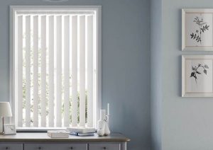 white vertical blinds Peterborough