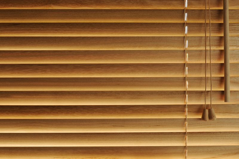 Wooden blinds