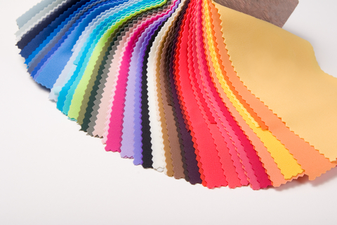 colourful fabric samples